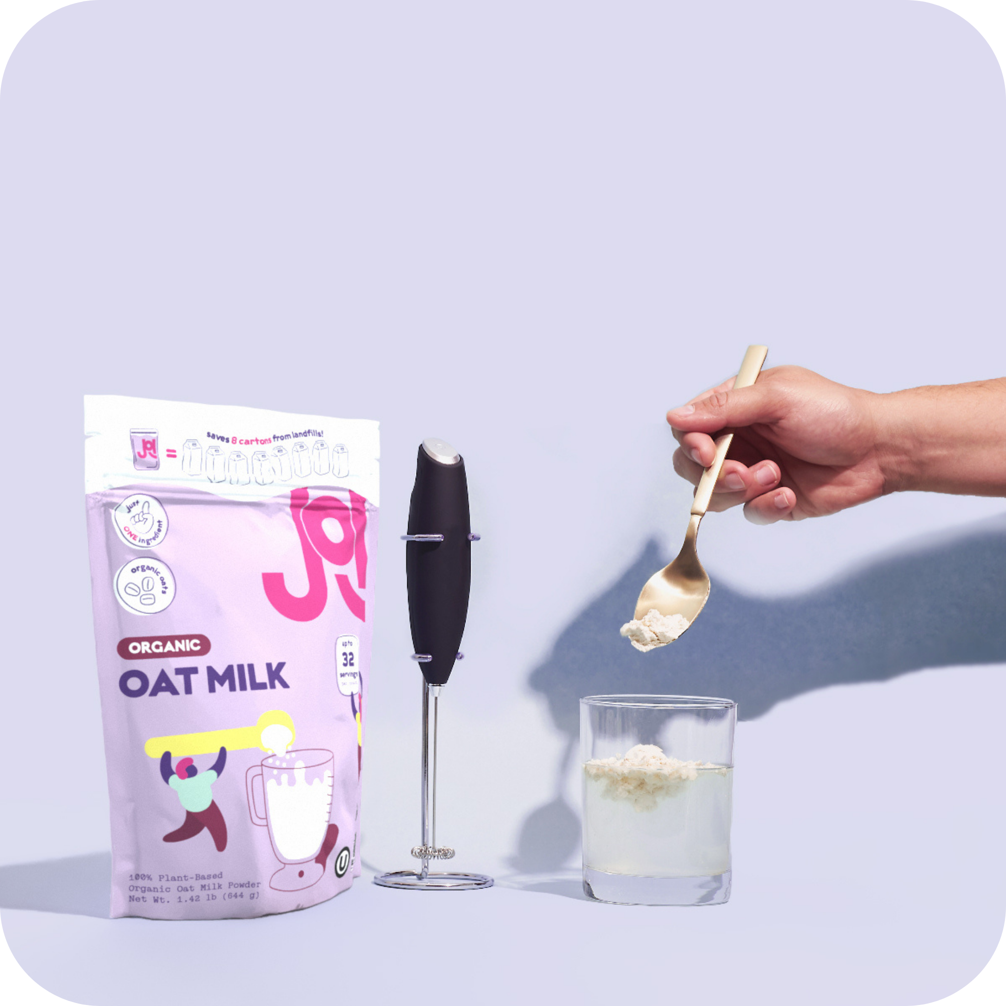 Milk in seconds