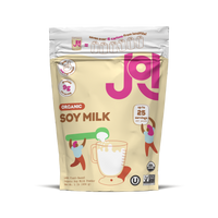 JOI Organic Soy Milk package on a white background