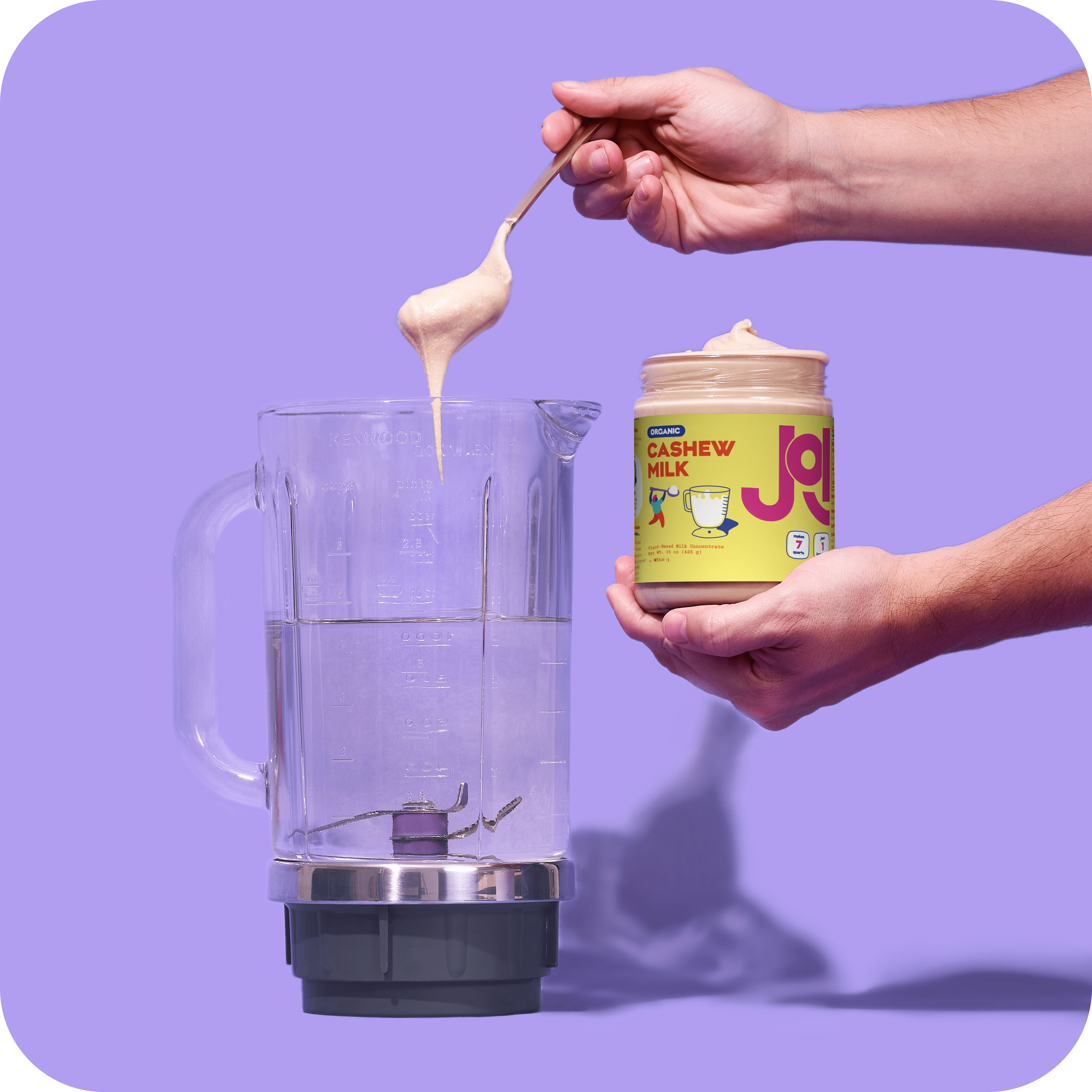 Milk in seconds