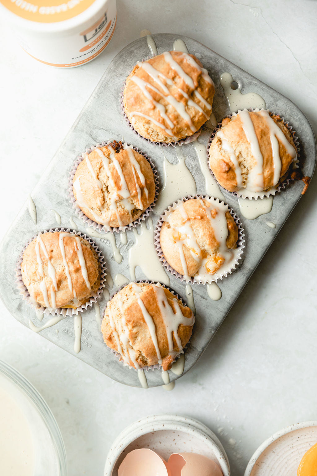 Peaches and Cream Muffins