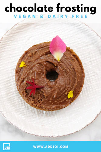 Vegan Chocolate Frosting Made with JOI