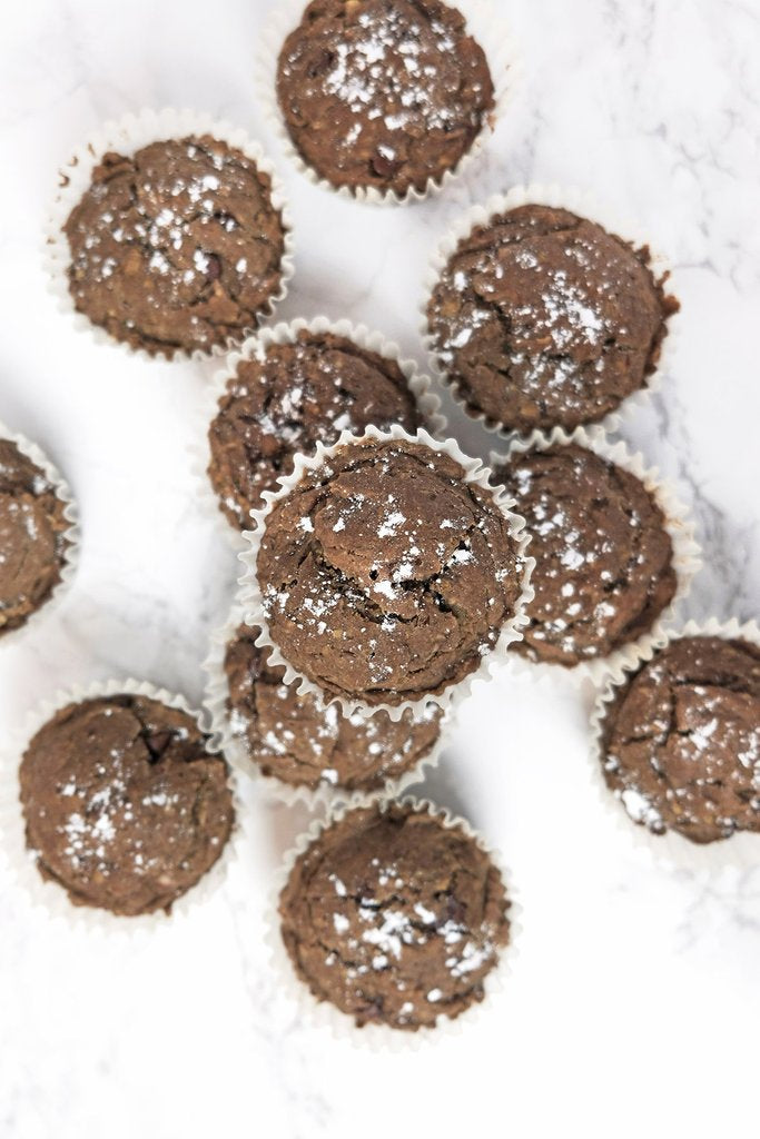 Energize Your Morning With These Vegan and Dairy Free Chocolate Oatmeal Muffins