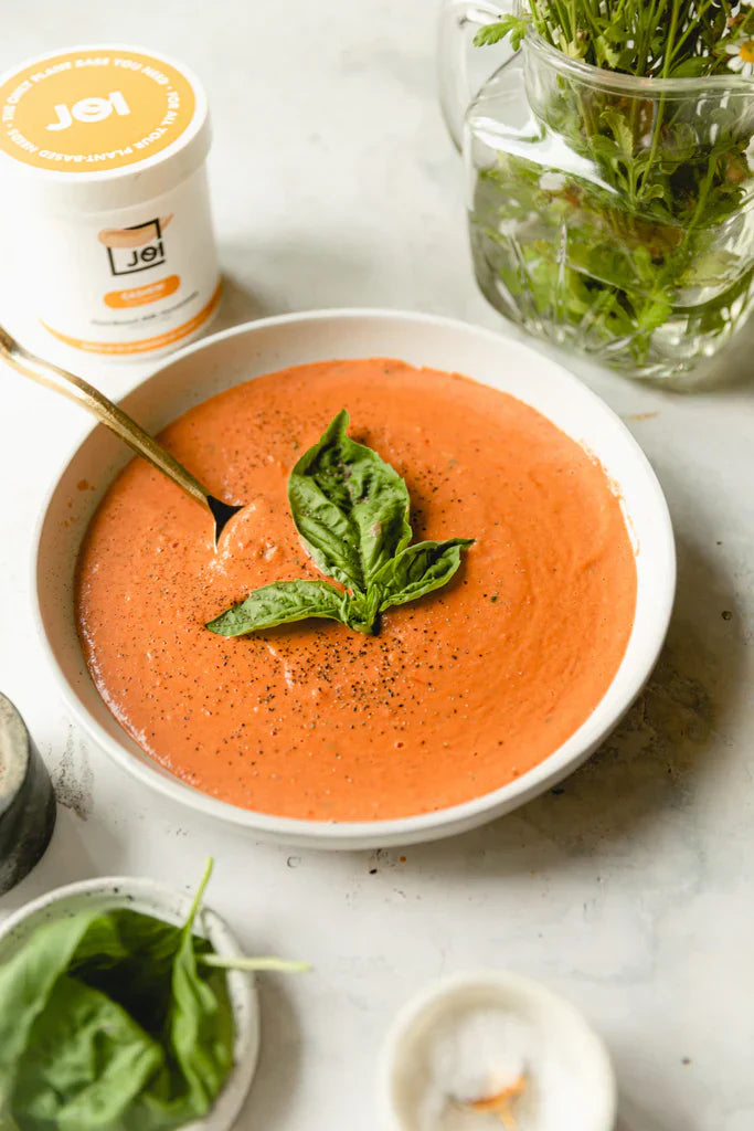 The Most Creamy Vegan Tomato Soup