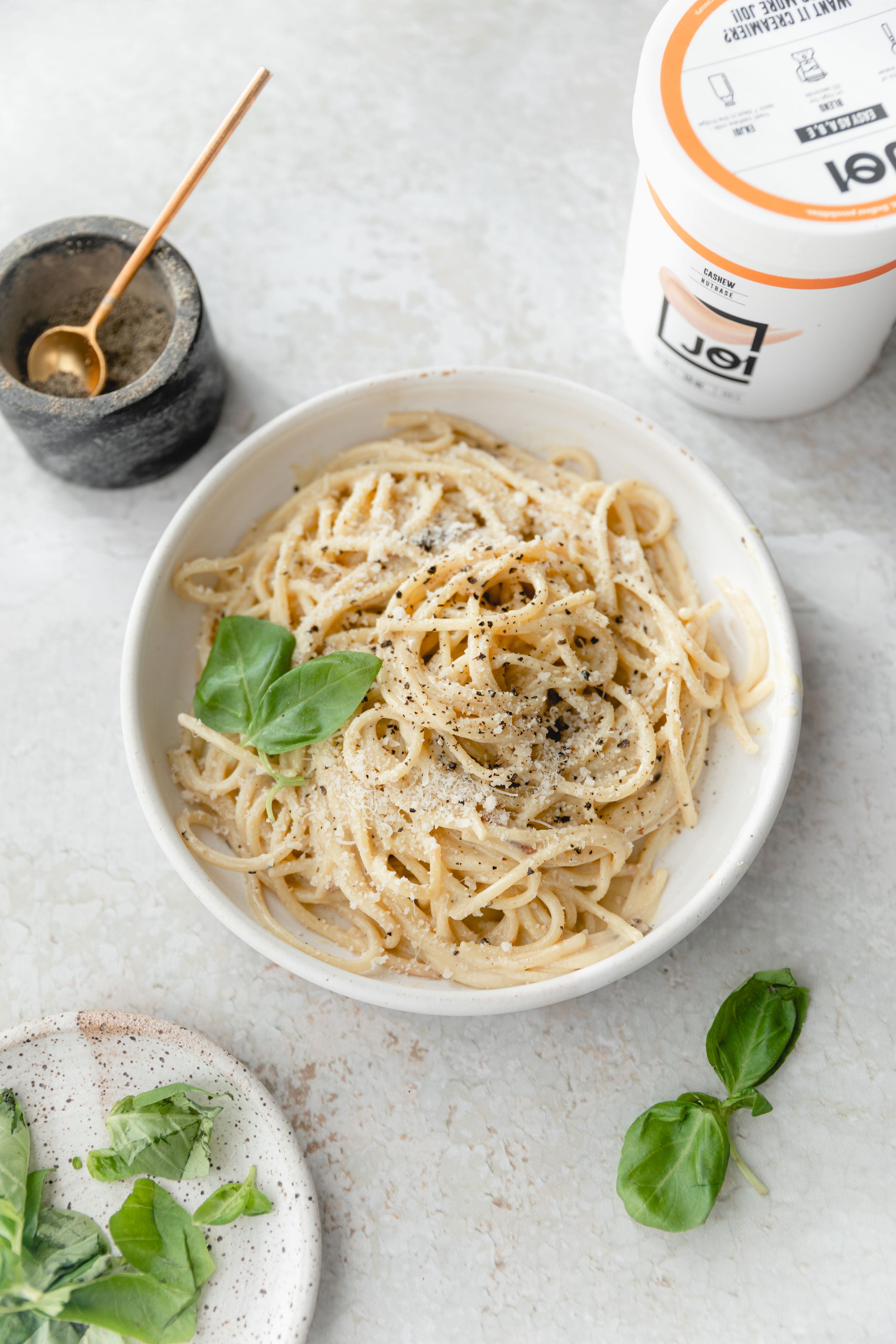 Vegan Cacio e Pepe Pasta