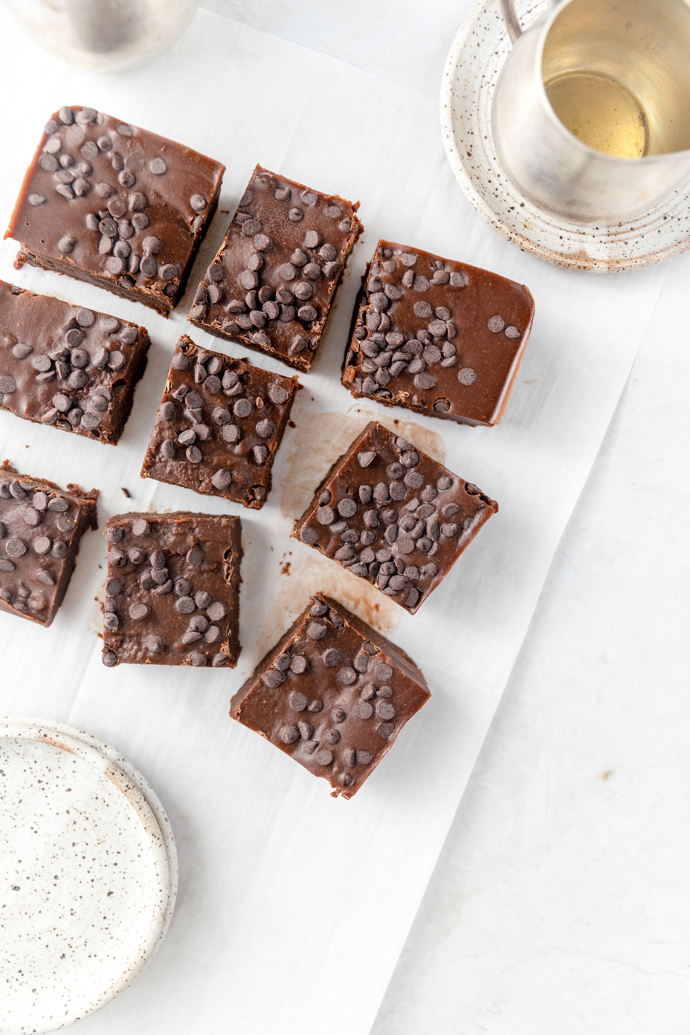 Vegan Chocolate Chunk Fudge