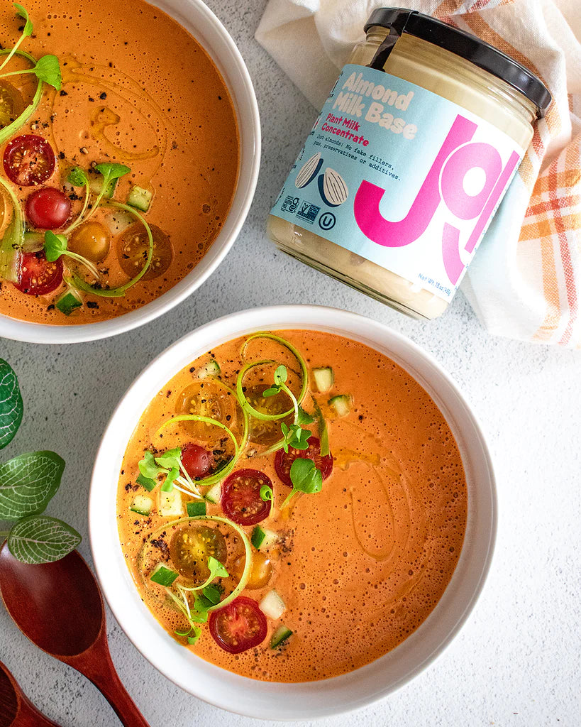 Ultimate Creamy Tomato Gazpacho (No Bread, No Dairy)