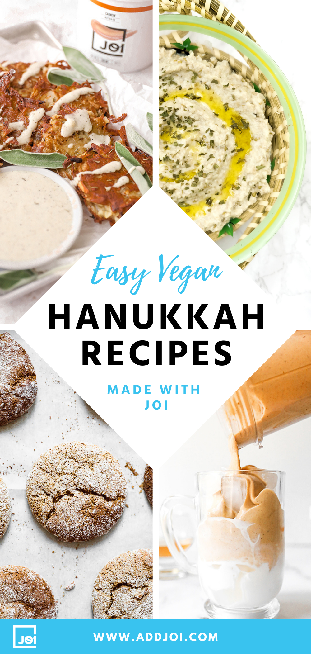 Vegan Takes on Hanukkah Traditions to Plan Your Perfect Holiday Menu | Made with JOI