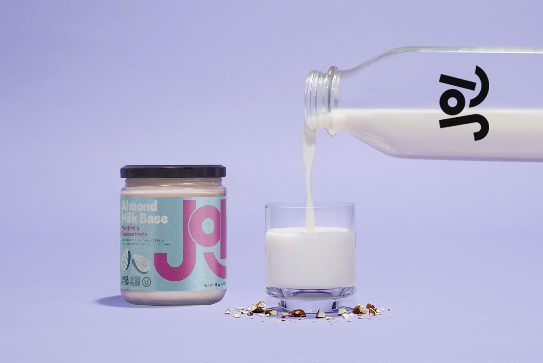 JOI Classic Almond Milk: Creamy, Delicious, Cost-Effective, and Time-Saving Homemade Milk Alternative Made with Just One Ingredient