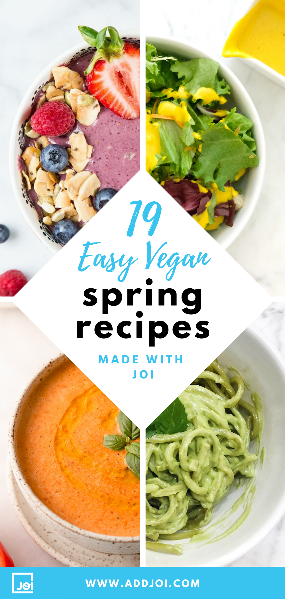 19 Vegan Easter & Spring Recipes Made with JOI for Healthier Eating All Day Long
