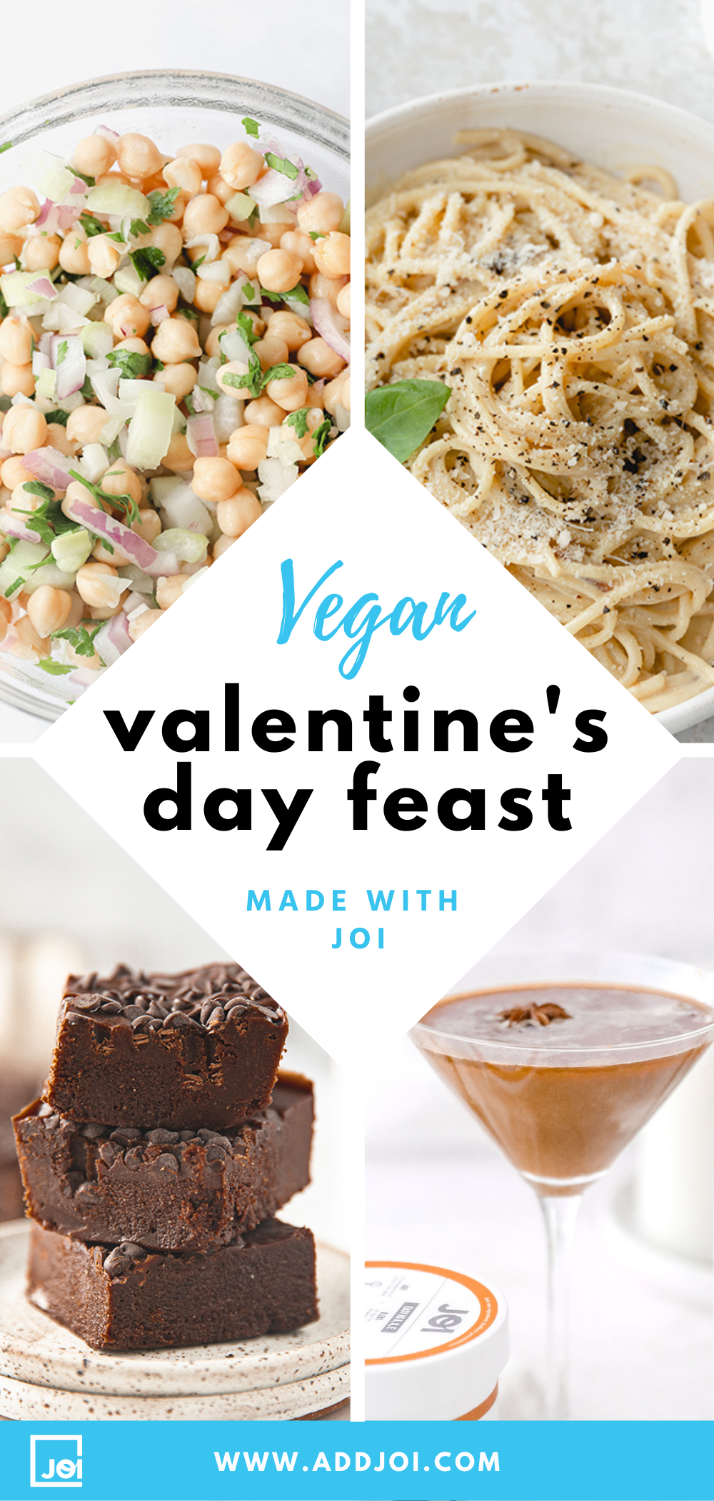 The Perfect Three Course Vegan Meal for Any Kind of Valentine’s Day Celebration