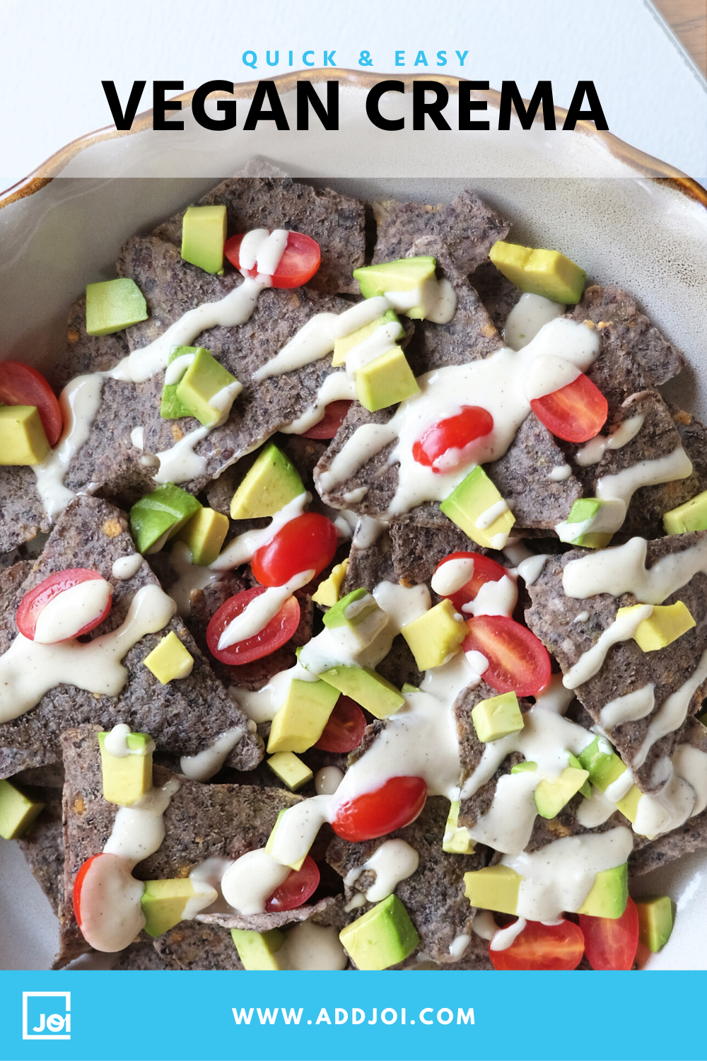 Simple Crema Recipe (Vegan, Dairy-Free)