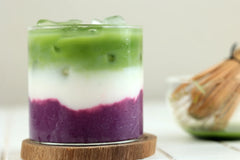 Dairy-Free Blueberry Matcha Latte: How to Make the Café Version at Home