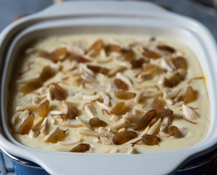 Almond Cardamom Rice Pudding