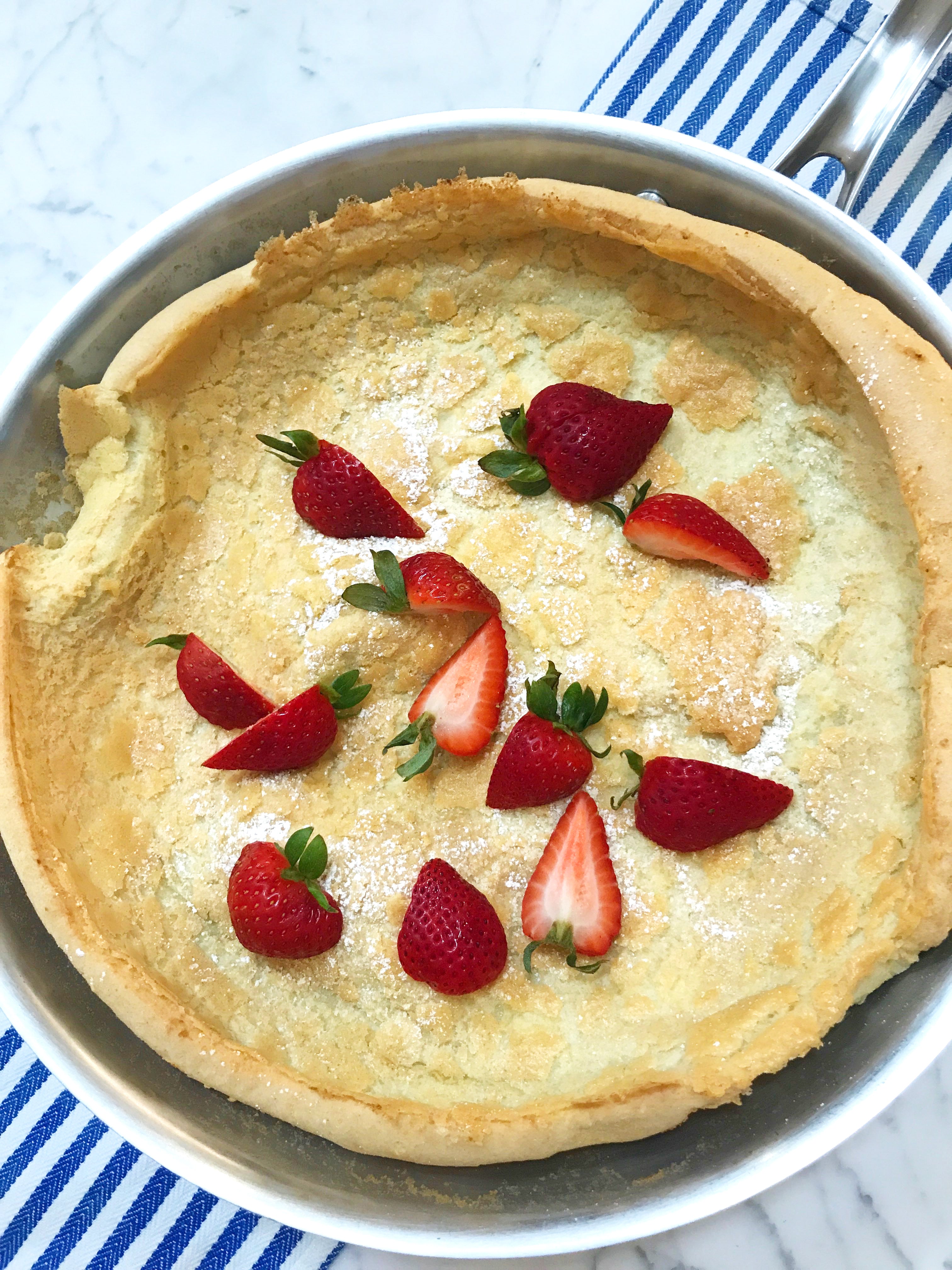 Dairy-Free Lemon Dutch Baby