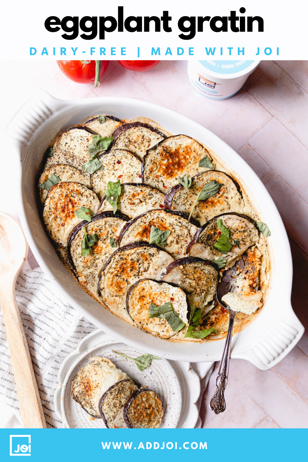 Eggplant Gratin (Dairy-Free, Gluten-Free)