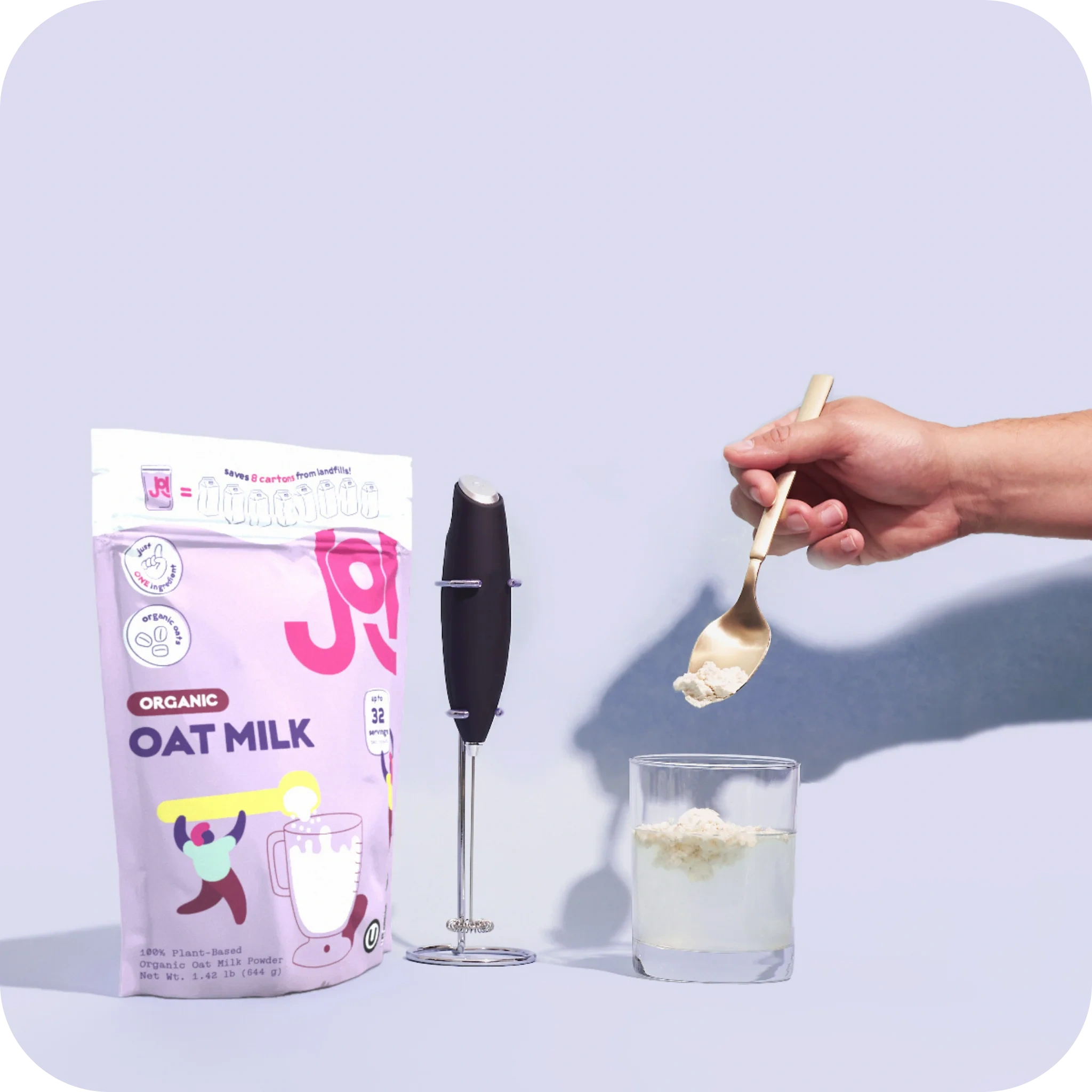Milk in seconds
