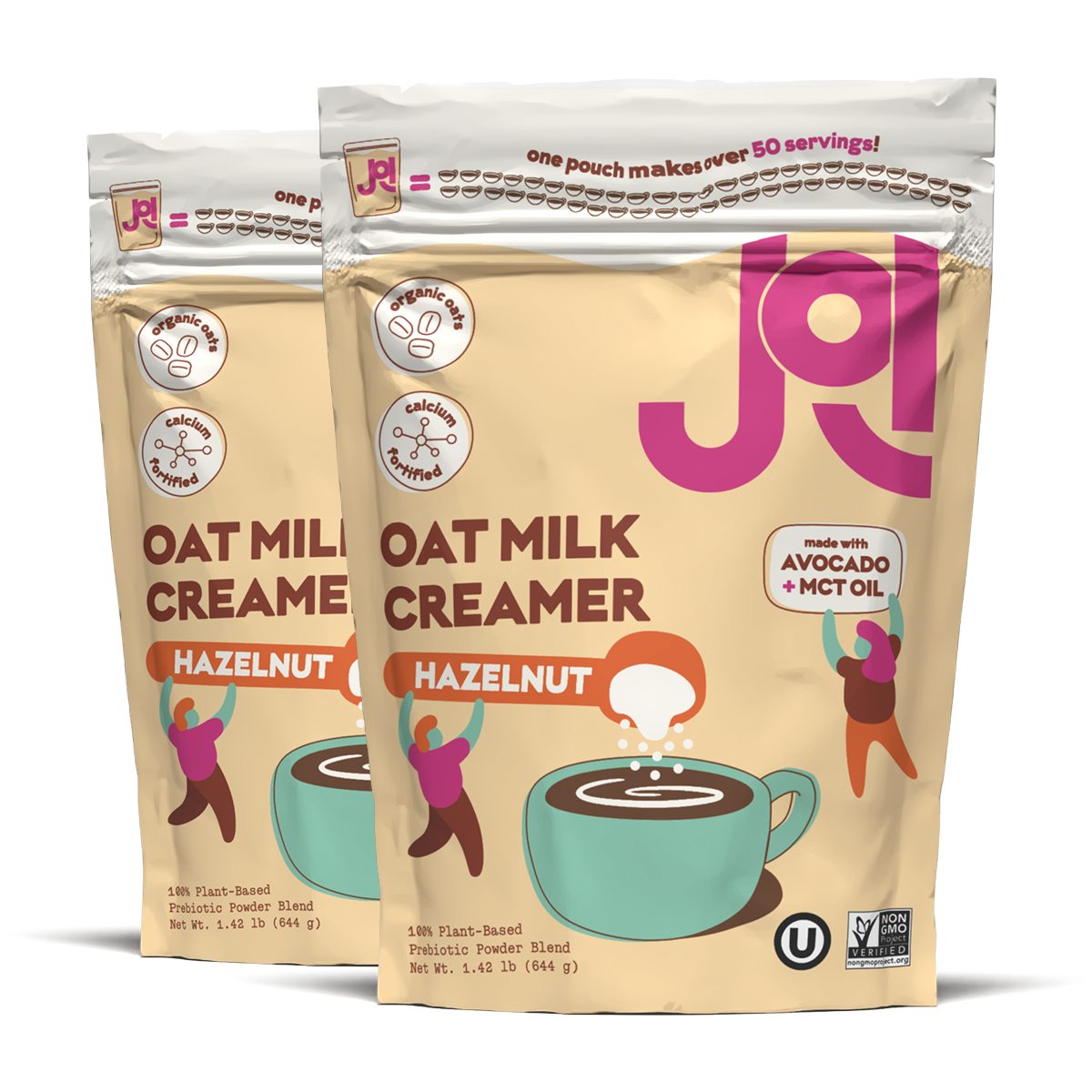 Oat Milk Creamer, Hazelnut 2-Pack