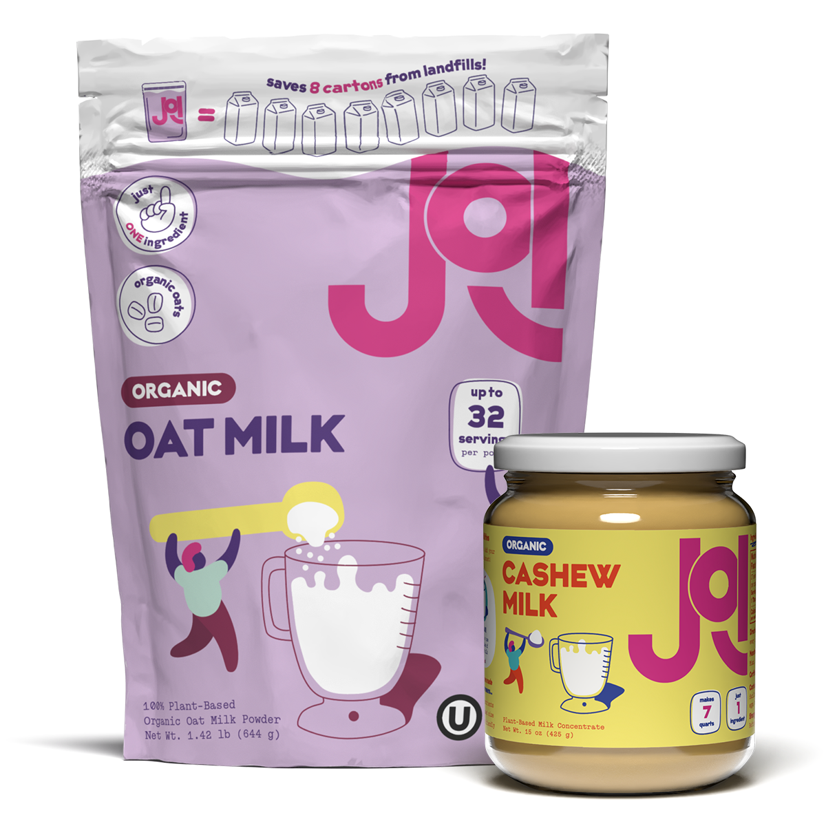 Organic Oat & Organic Cashew 2-Pack