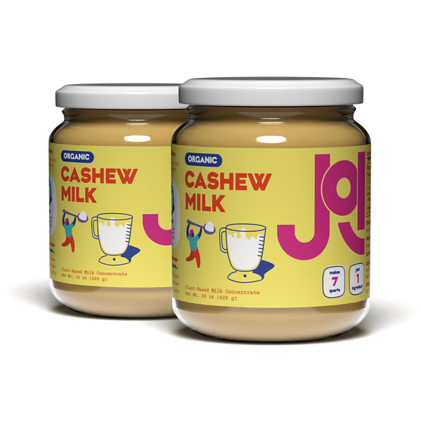 CAC Base Lotion 2個ココナッツ1個 Cashew Milk Base 2 Pack | Organic Plant Based Milk JOI