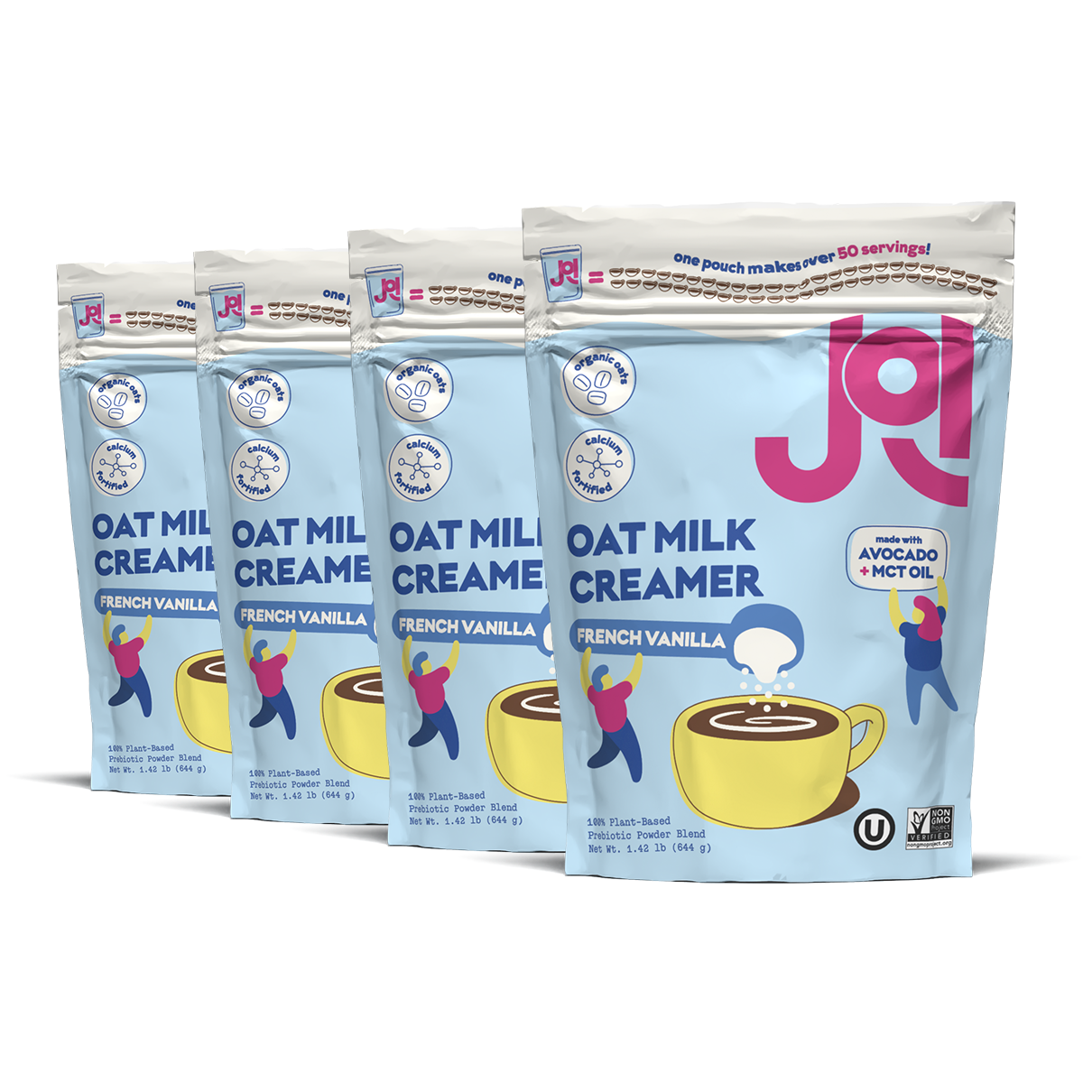 Oat Milk Creamer, French Vanilla 4-Pack