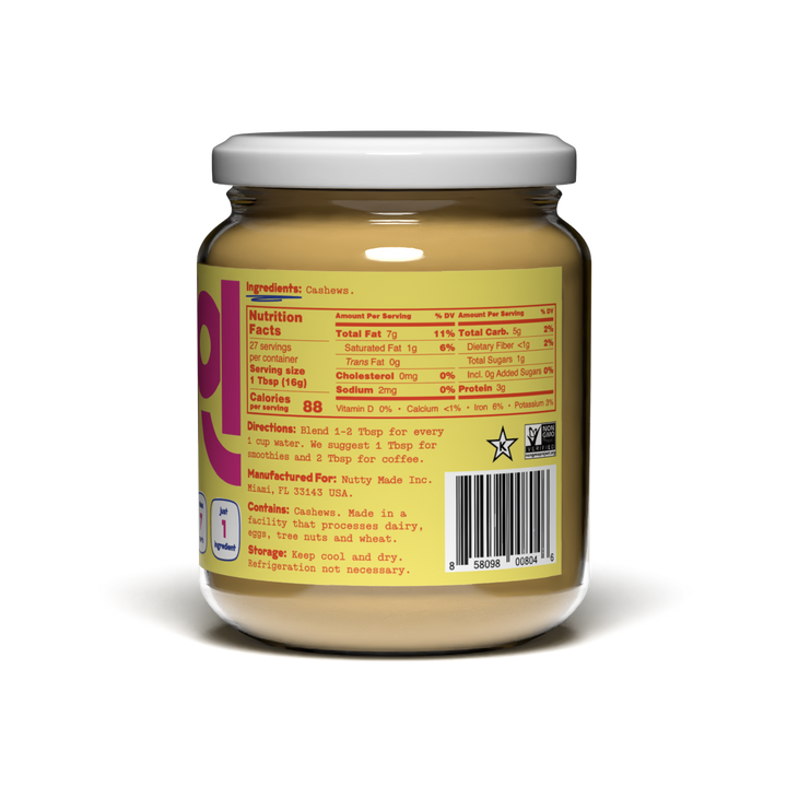 Cashew Milk Base