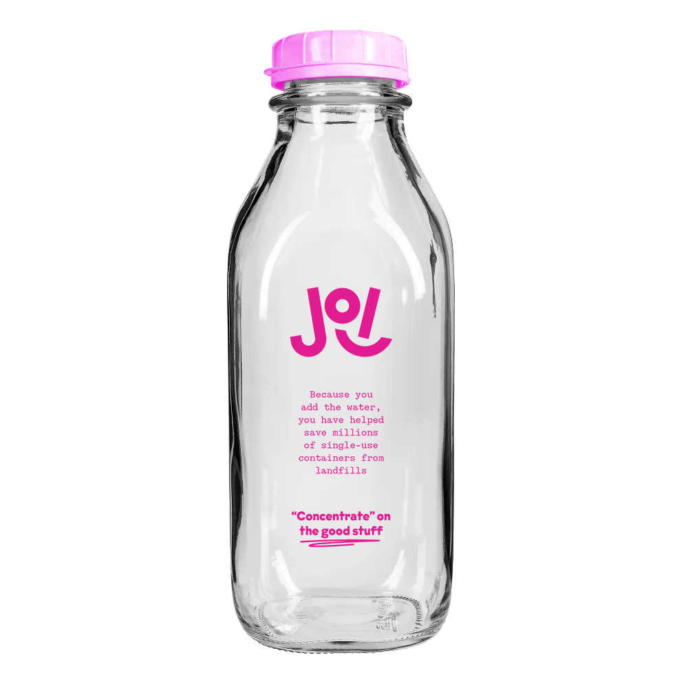Glass Milk Bottle - 1 LT