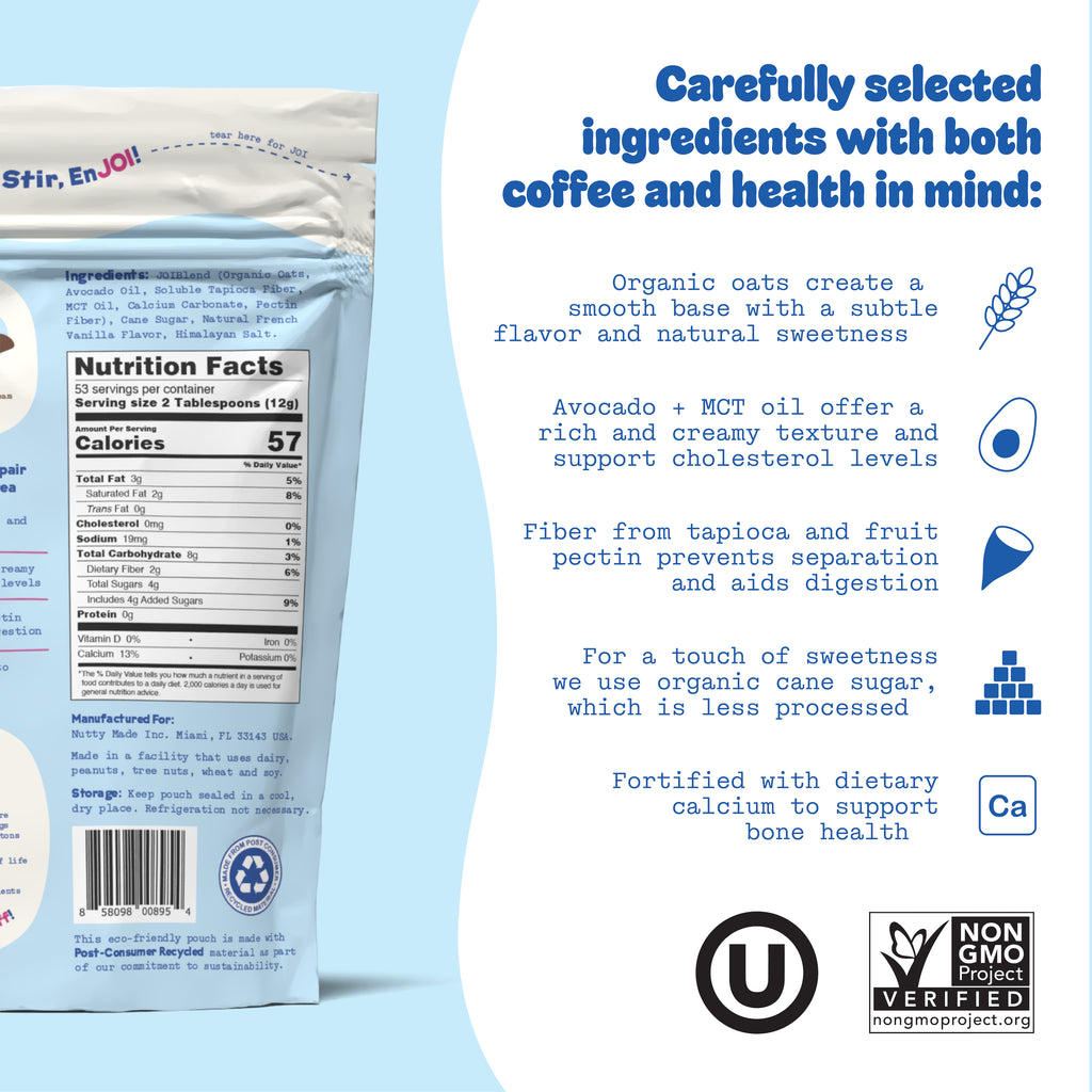 Oat Milk Creamer, French Vanilla 4-Pack