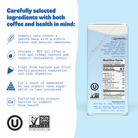 Oat Milk Creamer, French Vanilla - Singles