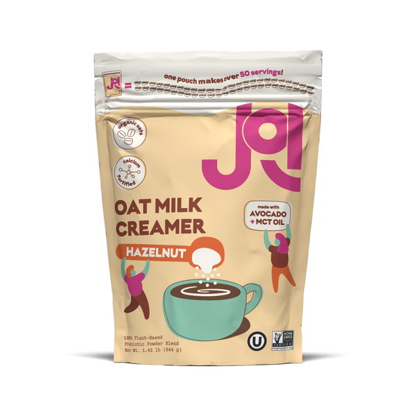 Vegan Oat Milk Creamer Hazelnut - Shelf Stable & Low Sugar|JOI