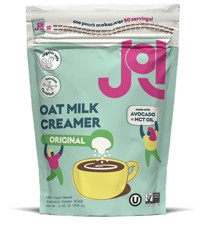 JOI Oat Milk Creamer front-facing pouch packaging