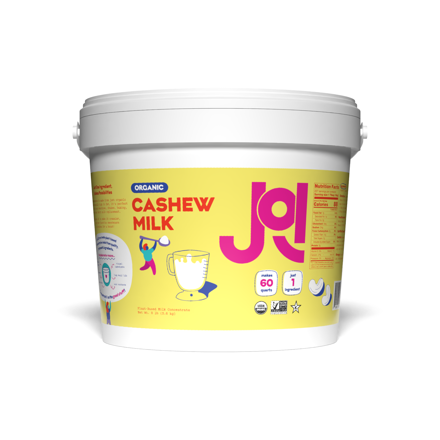 Organic Cashew Milk Base - Bulk