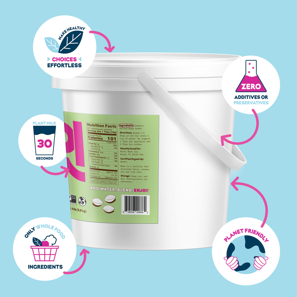 Organic Hemp Milk Base - Bulk