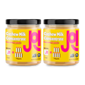 Two JOI Cashew Milk Concentrate Plant Base jars are shown, each making 7 quarts and labeled Non-GMO and Kosher.