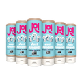 Six JOI Almond Base squeeze bottles, with blue labels featuring "Just Almonds" and "Non-GMO Project Verified" seals.