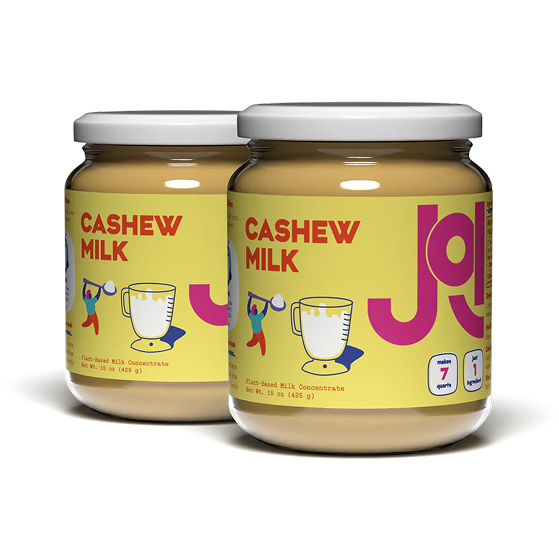 Organic Almond Milk Jars