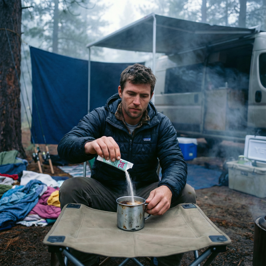 Portable Plant Milk in Eco-Friendly Packets