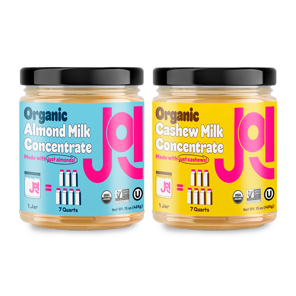 Organic Almond & Organic Cashew 2-Pack - Bundle