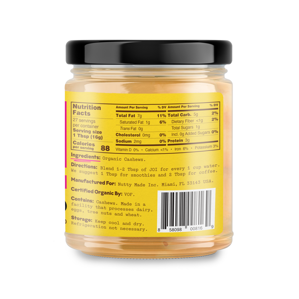 Organic Almond & Organic Cashew 2-Pack - Bundle